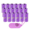 STAR BABiES - Disposable Scented Nappy Bag With Dispenser - Lavender - Pack of 18 - 276pcs