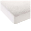 MOON  Premium 100% Cotton Terry, Breathable Waterproof Mattress Protector sheet with Skirt fit - 140x70x12 cm
