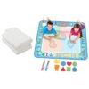 STAR BABiES Combo Pack (Drawing play mat with Disposable towel pack of 3) -White