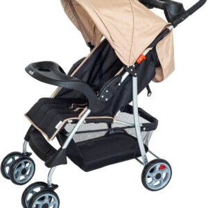 MOON Trek - One Fold Stroller - Beige