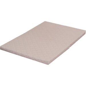 MOON Two fold Travel Cot Mattress - Beige
