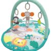 سجادة لعب MOON Jungle Friends ذات قوس واحد، Om+، سجادة لعب للأطفال وصالة ألعاب رياضية