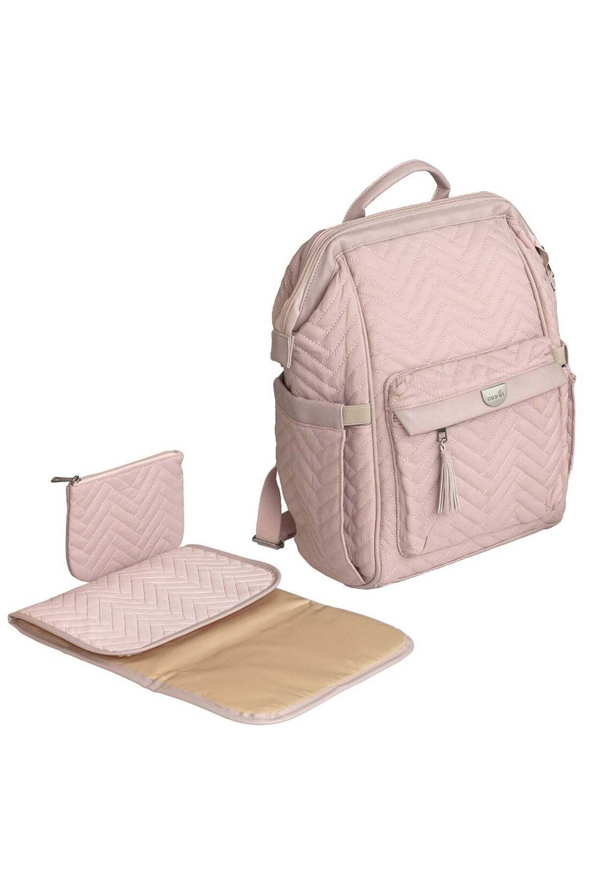 MOON ELISA Diaper Backpack-Pink 1 MOON ELISA Diaper Backpack-Pink
