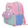 MOON Kids Backpack  – Comfy 3D Design,Padded Straps, Waterproof-Perfect for Preschool, Nursery, Snacks & Lunchbox-Bunny