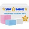 STAR BABiES Disposable Changing Mats - 250 Pc