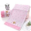 STAR BABiES Kids Face Towel 100% Cotton - Pink (Buy 1 Get 1 Free)