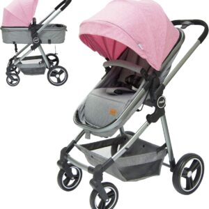 MOON Pro - 2 in 1 Stroller - Pink
