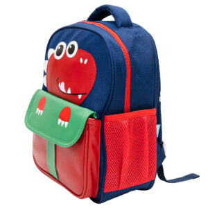 MOON Kids Backpack  – Comfy 3D Design,Padded Straps, Waterproof-Perfect for Preschool, Nursery, Snacks & Lunchbox-Dinosuar