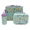 MOON Marmita Kids Lunch Box Set with Insulated Bottle & Bag – Leakproof, BPA-Free, Microwave & Dishwasher Safe  -Mermaid