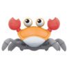 URBAN TOTS Crab Toy With Induction Obstacle Avoidance, Led Lights & Music Crawling – Multicolor