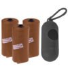 STAR BABiES - Scented Nappy Bag With Dispenser Pack of 3/45 Bags - Brown