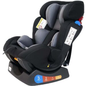 MOON Sumo Baby/Infant Car seat suitable from Birth to 6 Years-(Group(0,1,2) (0-25 Kg)-Black