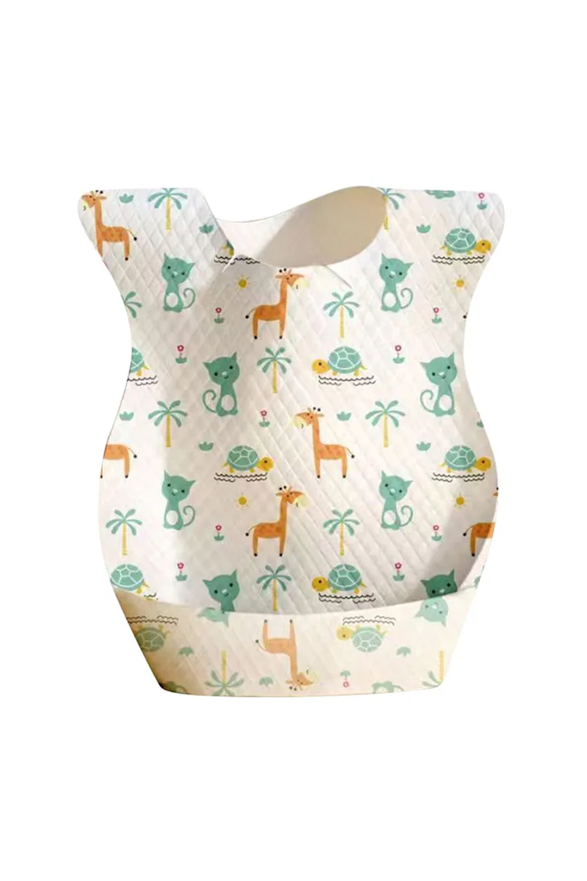 STAR BABiES - Disposable Bibs - Pack of 10 - Giraffe Print 1 STAR BABiES - Disposable Bibs - Pack of 10 - Giraffe Print