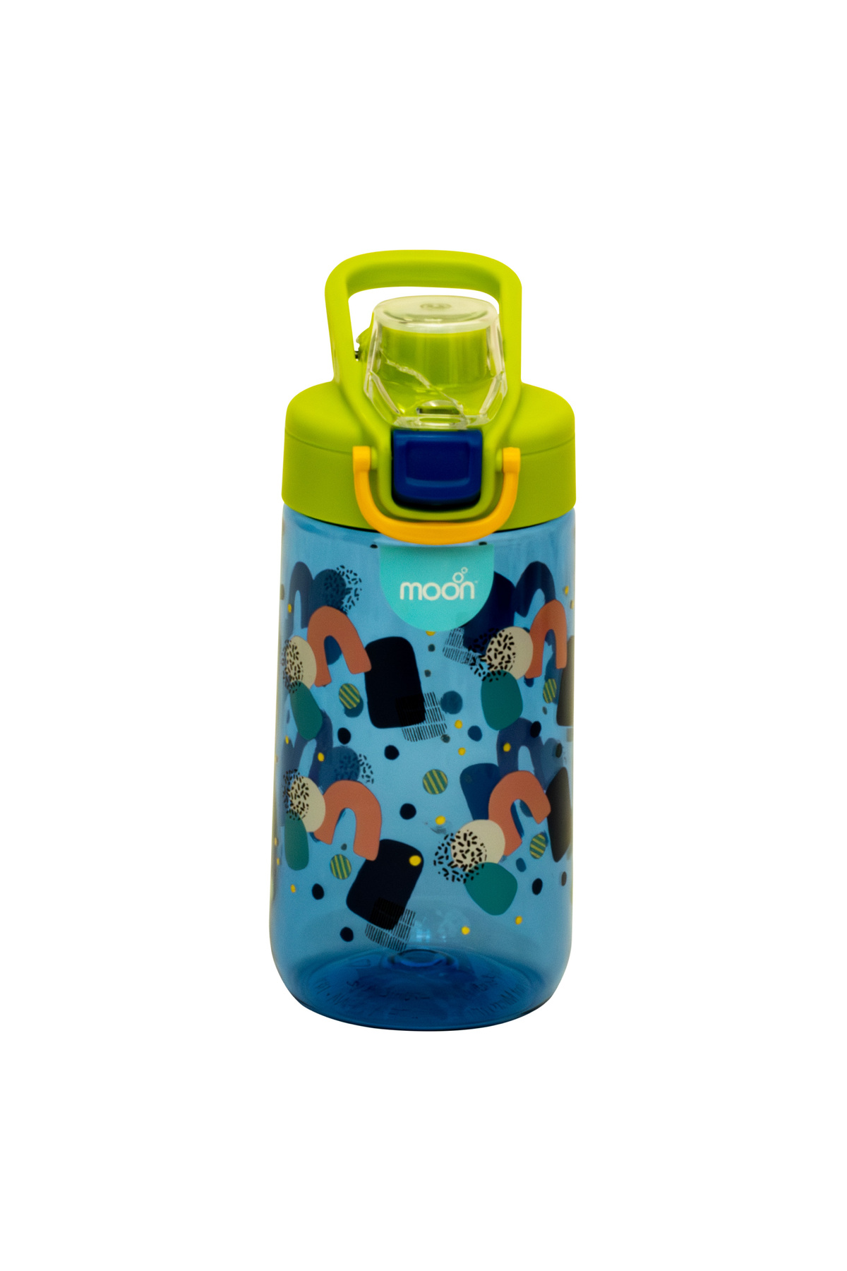 MOON Kids Tritan Bottle 103x74x186mm 470ml / 16oz -Green 1 MOON Kids Tritan Bottle 103x74x186mm 470ml / 16oz -Green
