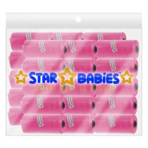 STAR BABiES - Scented Bag Pack of 30/450 Bags - Pink
