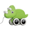 لعبة MOON Rolling Buddy Pull Along Toy، ألعاب مونتيسوري وألعاب التكديس - راينو