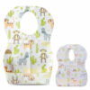 STAR BABiES 5-Piece Animal Printed Disposable Bibs