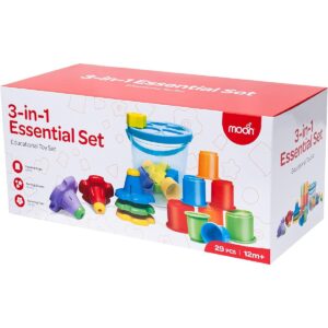 مجموعة مون الأساسية 3 في 1.