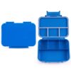 COCOBEE Tritan Bento Lunch Box – 4 Compartments, Leakproof & Bpa-Free, Blue