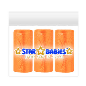 STAR BABiES - Scented Bags - Orange - Pack of 3 - 45 Pcs