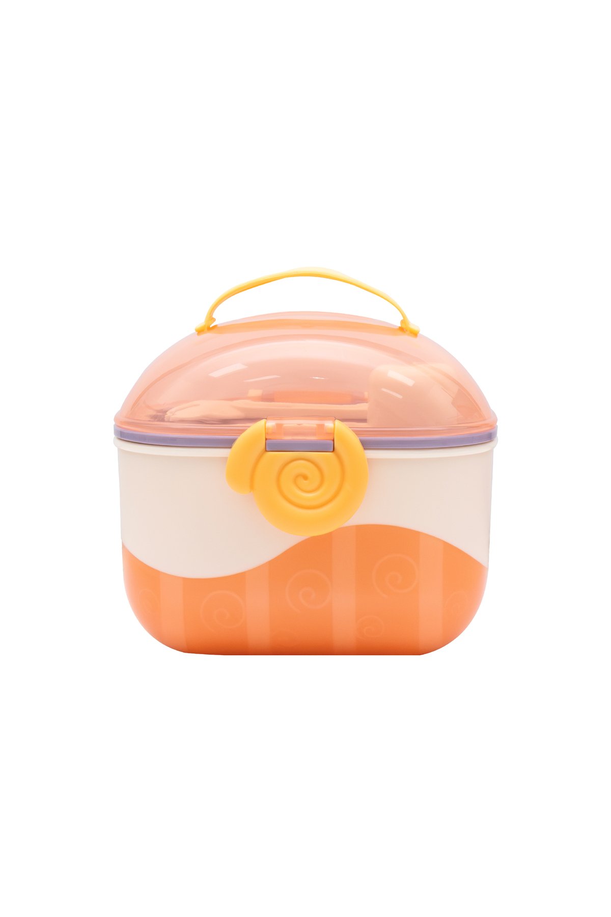 MOON Baby Milk Powder Storage Box – Portable Formula Dispenser Container with Scoop & Fork--Orange 1 MOON Baby Milk Powder Storage Box – Portable Formula Dispenser Container with Scoop & Fork--Orange