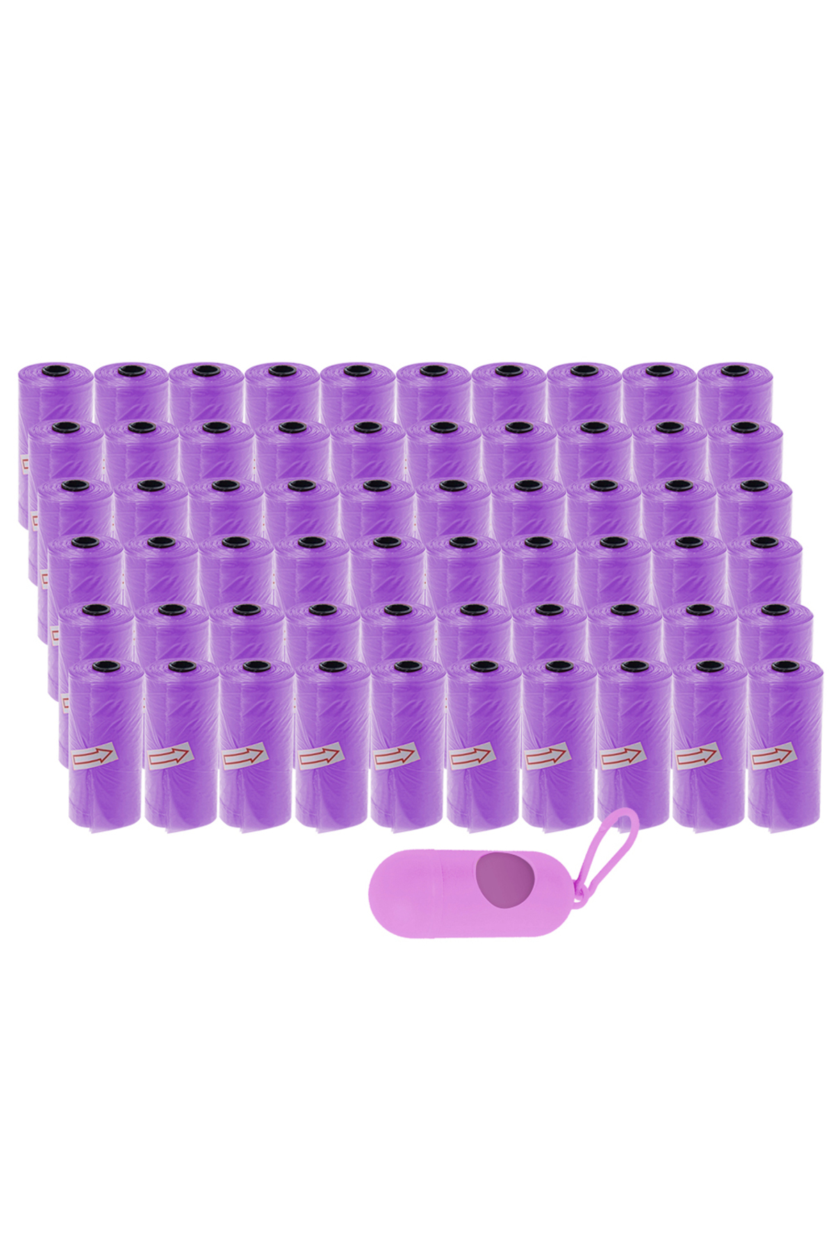 STAR BABiES - Disposable Scented Nappy Bag With Dispenser - Lavender - Pack of 60 - 900pcs 1 STAR BABiES - Disposable Scented Nappy Bag With Dispenser - Lavender - Pack of 60 - 900pcs