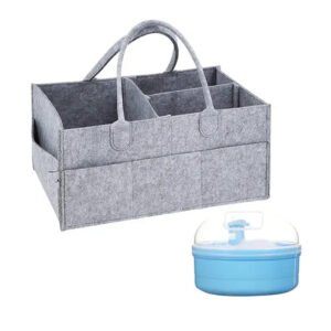 STAR BABiES - Caddy Diaper Bag W/ Powder Puff - Assorted