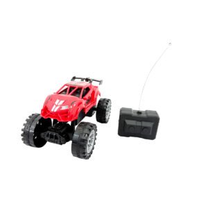 4CH Remote Control Car for Kids, Off-Road RC Monster Truck Toy with Easy Controller, Durable Racing Car with Smooth Driving, Fun Indoor Outdoor Play Vehicle Gift for Boys and Girls