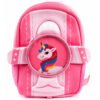COCOBEE Aeroplane Style Unicorn Printed Backpack For Girls – Pink- 16.5 inch