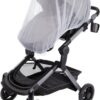 MOON Universal Stroller Mosquito Net, Breathable Mesh Net- for Stroller-White