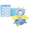 STAR BABiES - Printed Changing Mats 10pcs & Baby Head Support Combo Set