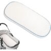MOON CRIB & PRAM MATTRESS Classic Foam Moses Basket Mattress, White