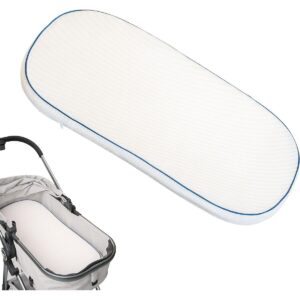 MOON  CRIB & PRAM MATTRESS Classic Foam Moses Basket Mattress, White