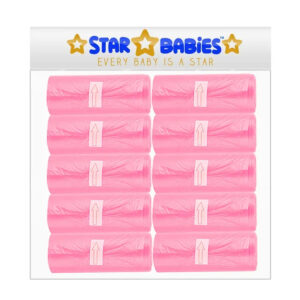 STAR BABiES - Scented Bag Pack of 10 - Pink (150 Bags)