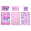 Kuromi 5-Piece Comforter Set With Brushed Microfiber & Polyester Shell – Pink