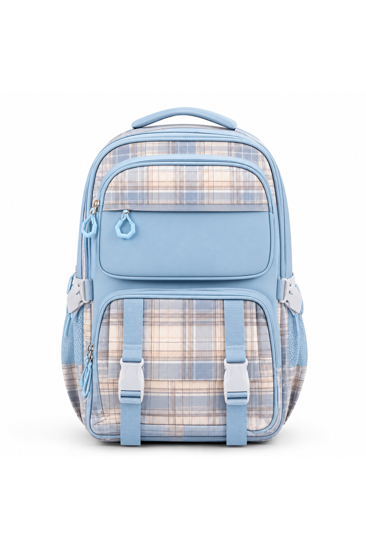 COCOBEE Kids Backpack With Adjustable Strap & Bottle Pocket – 15 Inches, Blue 1 COCOBEE Kids Backpack With Adjustable Strap & Bottle Pocket – 15 Inches, Blue