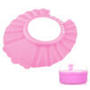 STAR BABiES - Kids Shower Cap w/ Powder Puff - 2pcs - Pink